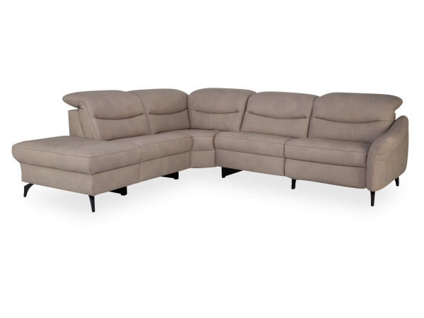 Polsterecke COMFORT MONDO KALEO in sand aus Leder