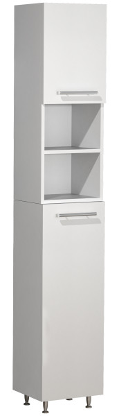 Hochschrank LISALO in weiß aus Dekor