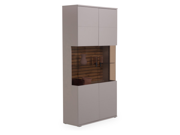 Vitrine Rolf Weber MOXA in Basalt aus Dekor