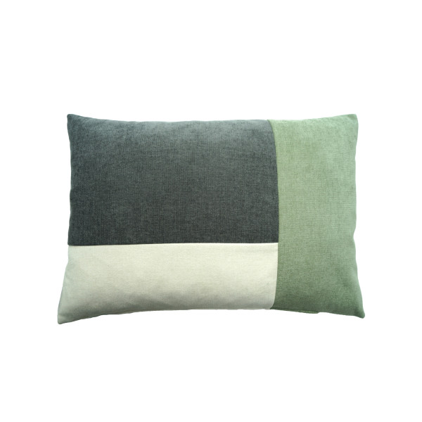 Kissenhülle COOPER in jade aus Baumwolle