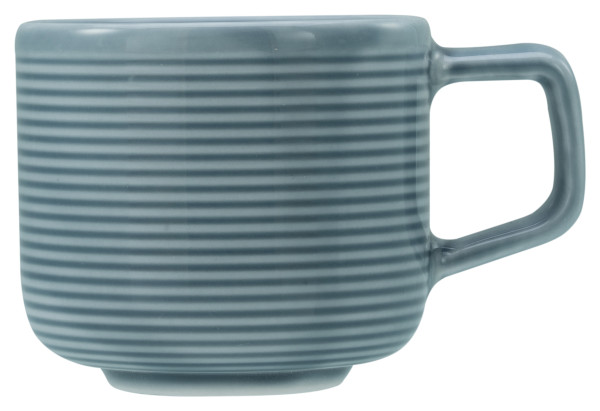 Espressoobertasse SESSION in blau aus Porzellan