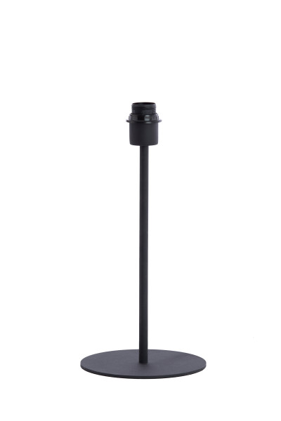 Lampenfuss RENATO in schwarz aus Metall
