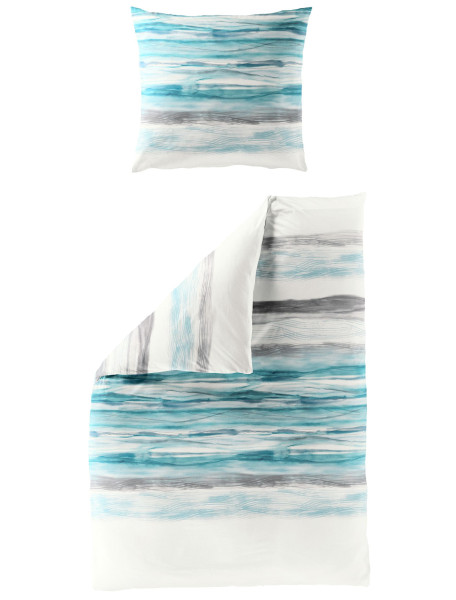 Bettwäsche Biber aqua