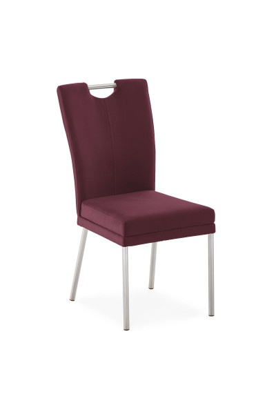 Polsterstuhl COLORADO in  Nirvana rot