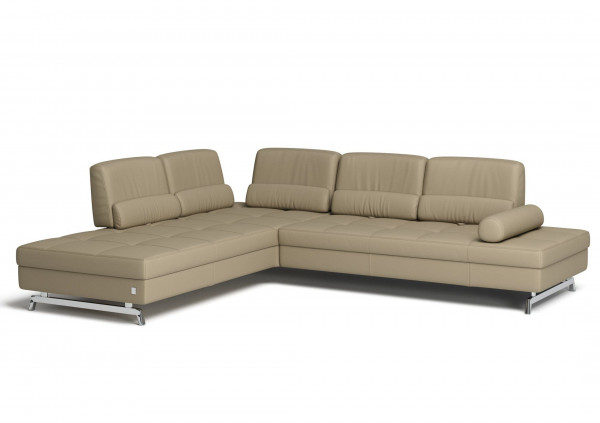 Polsterecke JOOP! LOFT 8108 in beige aus Leder