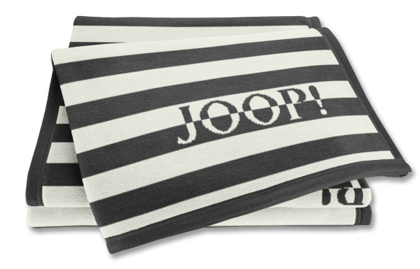 Decke JOOP! FABRICS OUTDOOR ES in Stein aus Mischgewebe
