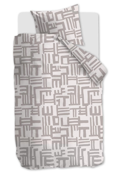 Bettwäsche MIXED STRIPES Biber