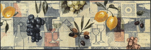 Fußmatte GUSTO MEDITERRANEO aus Polyamid