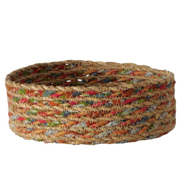 Korb AVALUA in mehrfarbig aus Materialmix