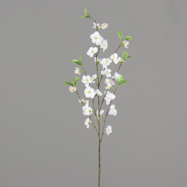 Kunstblume KIRSCHBLÜTENZWEIG in weiß aus Kunststoff