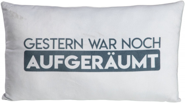 Kissen AUFGERÄUMT