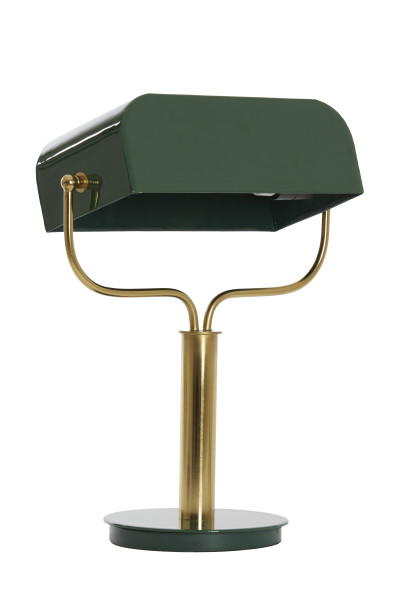 Tischleuchte AYER in grün aus Metall