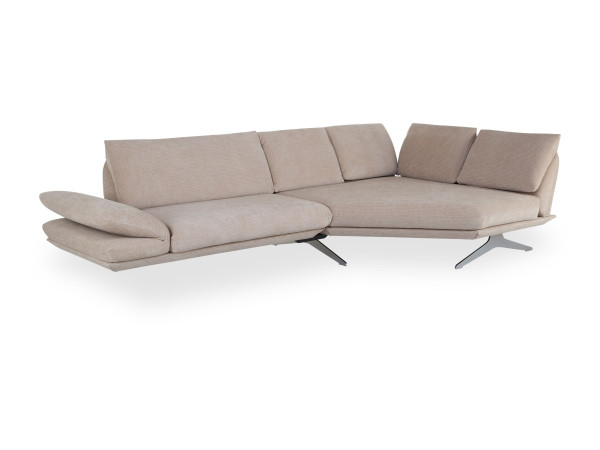Polsterecke KOINOR ELEMENTS in beige aus Stoff