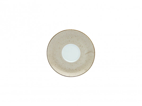 Espressountertasse VINTAGE in schlamm aus Porzellan