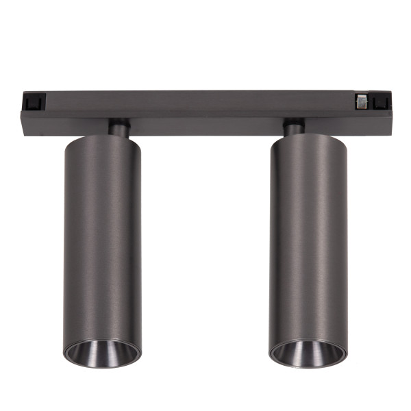 Schienenstrahler Premium in schwarz aus Aluminium