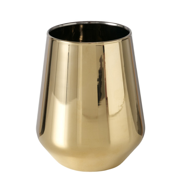 Trinkglas ADORA in goldfarben aus Glas