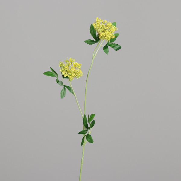 Kunstblume Anethum in gelb aus Kunststoff