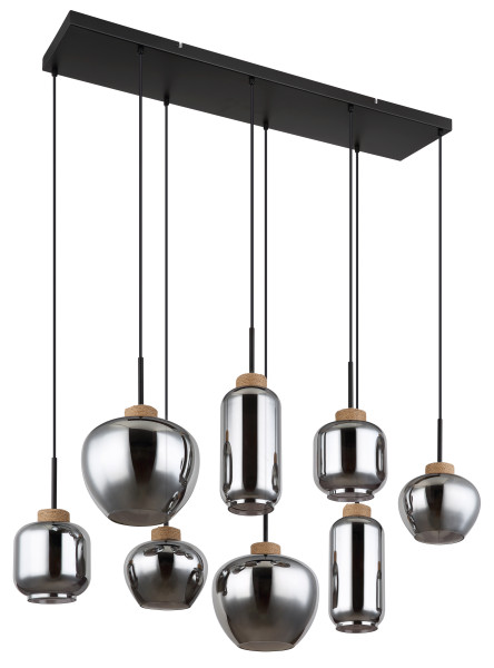 Hängeleuchte MATT in schwarz aus Metall