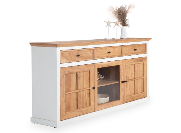 Sideboard SANSIBAR RODEBAK in mehrfarbig aus Akazie