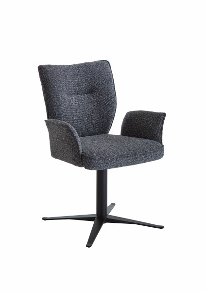 Polsterstuhl STUDIO-LINE in  Lodge darkgrey