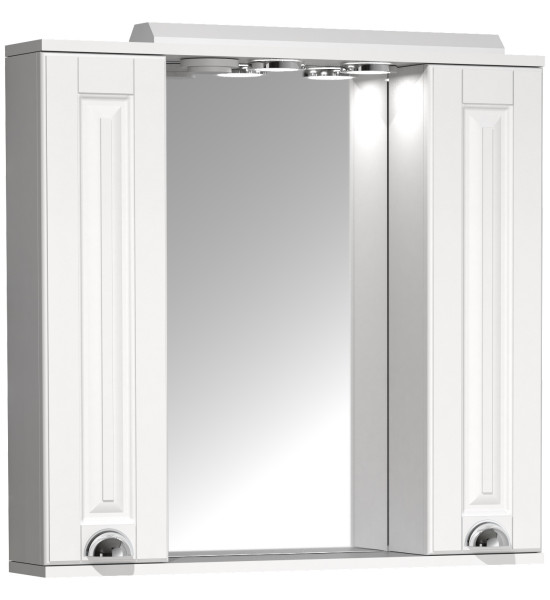 Spiegelschrank CASALO in weiß aus Dekor