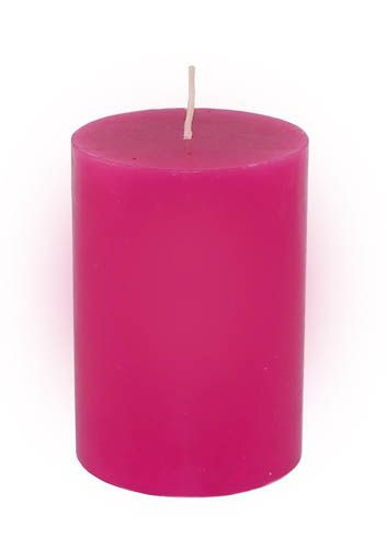 Cylinderkerze Okon fuchsia