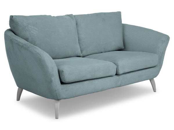 Sofa 3 Sitzer SANSIBAR FÜNEN in 336/13 türkis aus Stoff