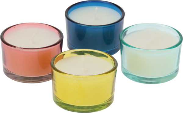 Kerzen-Set im Glas