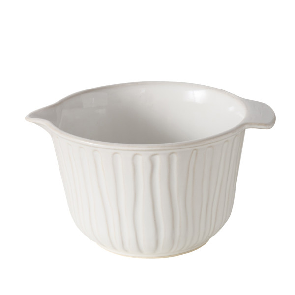 Rührschüssel EVYNA in beige aus Steingut