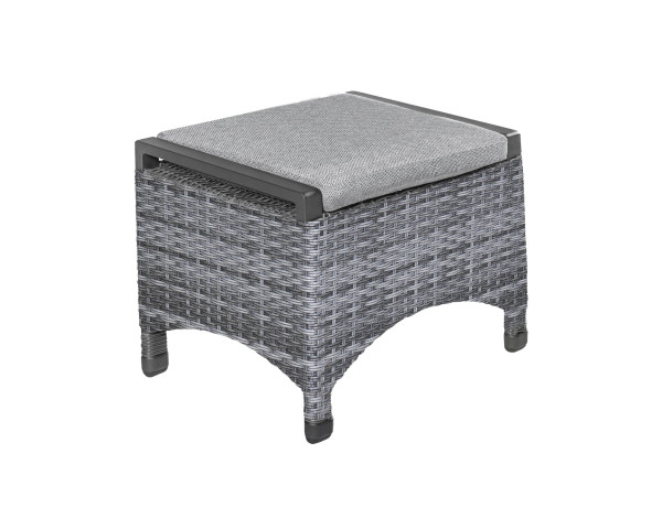 Hocker VIVERA in grau