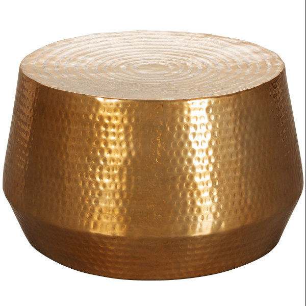 Couchtisch in goldfarben