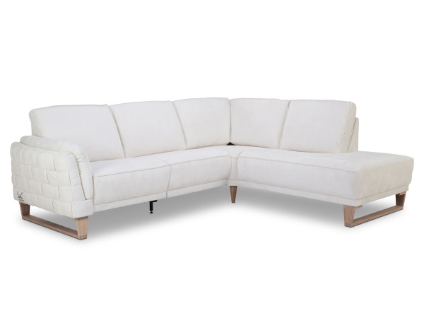 Polsterecke SANSIBAR SALTUM in ivory aus Stoff