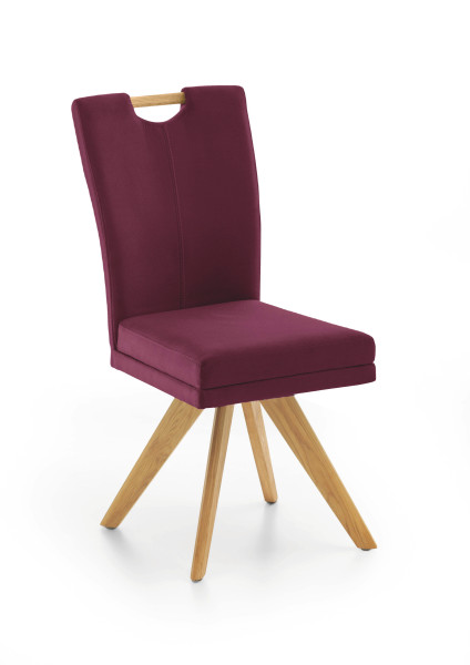 Polsterstuhl COLORADO in  Nirvana rot