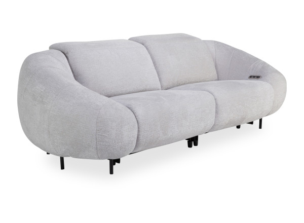Sofa 2,5 Sitzer HARPER HUMPATA in grau aus Stoff