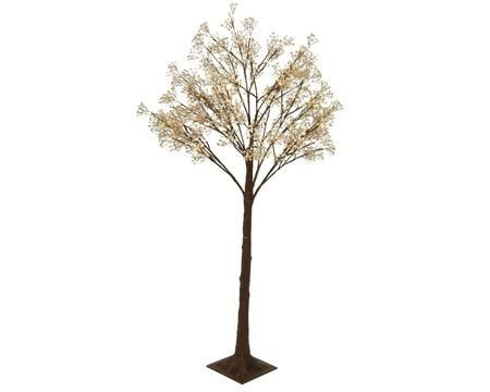 Weihnachtsbaum LED FLOWER in braun aus Kunststoff
