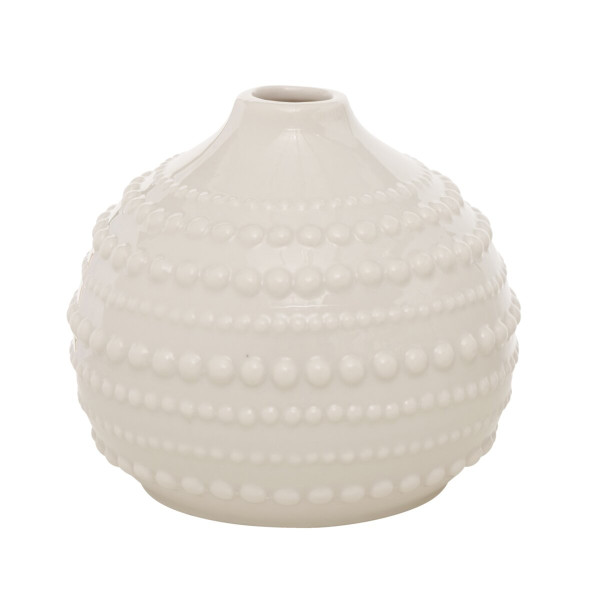 Vase MERUNA in grün aus Porzellan