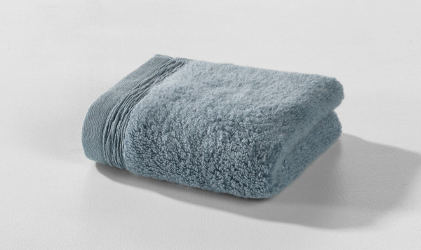 Seiftuch rauchblau in rauchblau aus Baumwolle