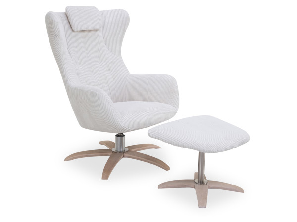 Sessel SANSIBAR TRELLEBORG in creme aus Stoff
