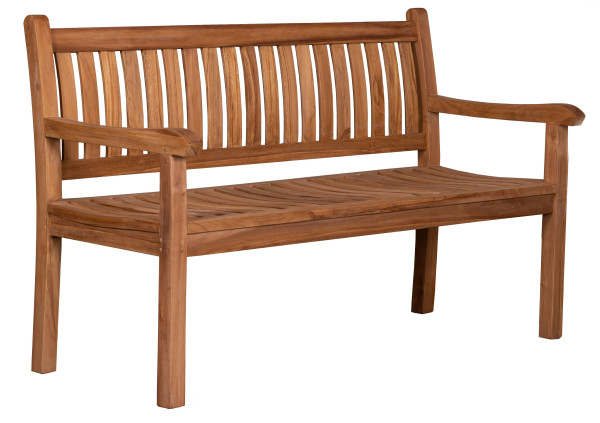 Gartenbank FLORENCE in teak aus Teak