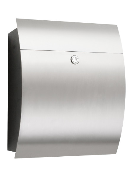 Briefkasten in Nickel aus Edelstahl