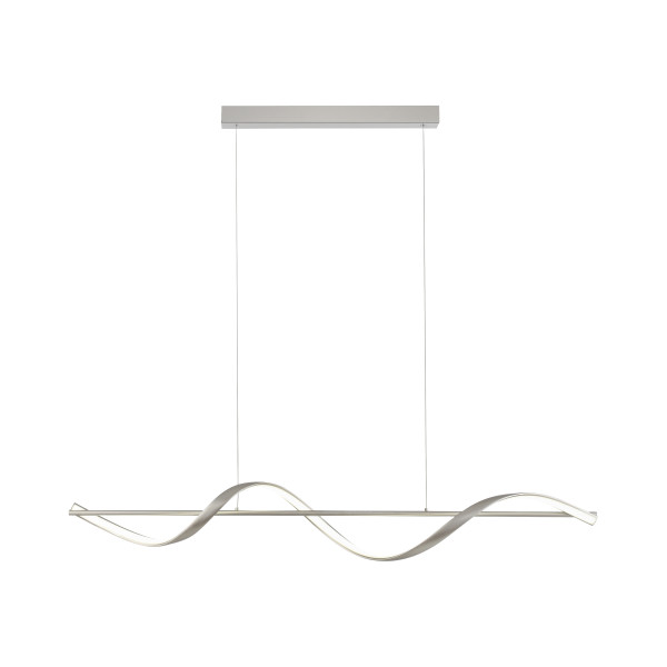 Pendelleuchte Q-SWING in stahl aus Metall
