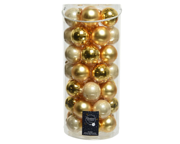 Weihnachtskugel-Box BIG GOLD MIX