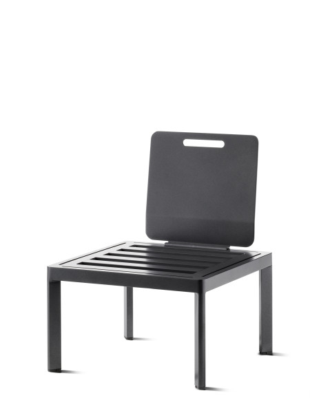 Loungeelement sieger LUGO in eisengrau