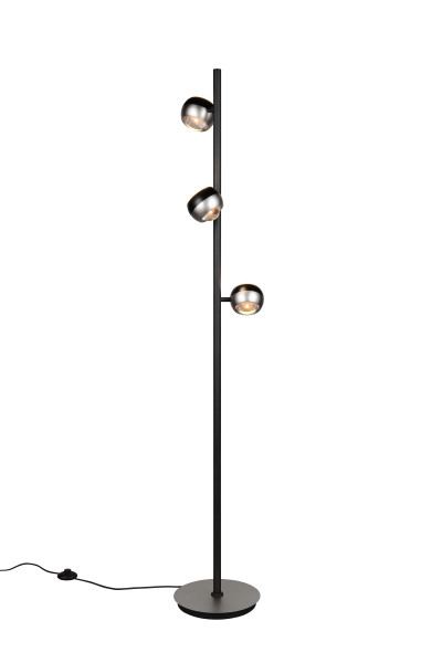 Stehleuchte Select ORBIT in Nickel aus Metall