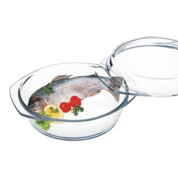 Schüssel mit Deckel SIMAX in klar aus Glas