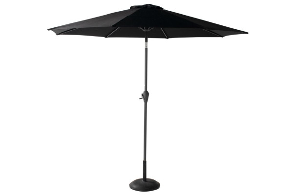 Sonnenschirm SUNLINE in schwarz aus Polyester