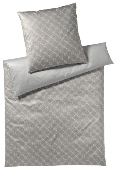 Bettwäsche JOOP! Mako-Satin in sand aus Baumwolle
