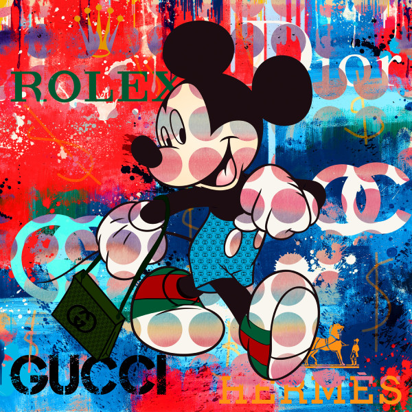 Acrylglasbild Graffiti