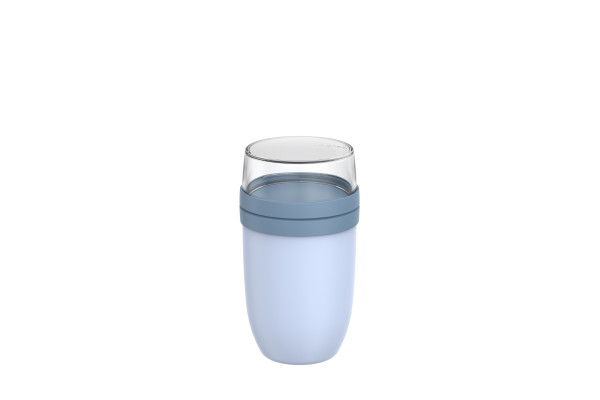Lunchpot ELLIPSE in blau aus Kunststoff