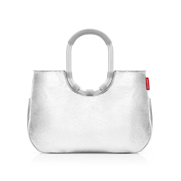 loopshopper reisenthel L - SILVER crackle